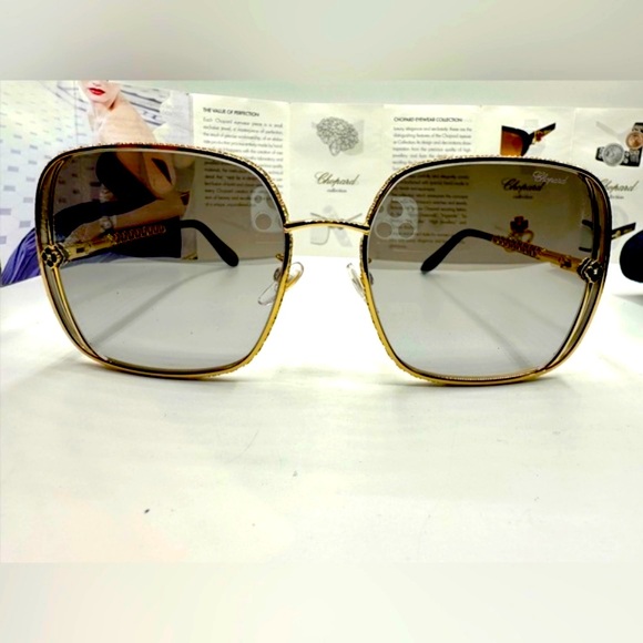 New! 👑CHOPARD IMPERIAL Sunglasses SCHG33S 2AMX, Authentic - Picture 6 of 16